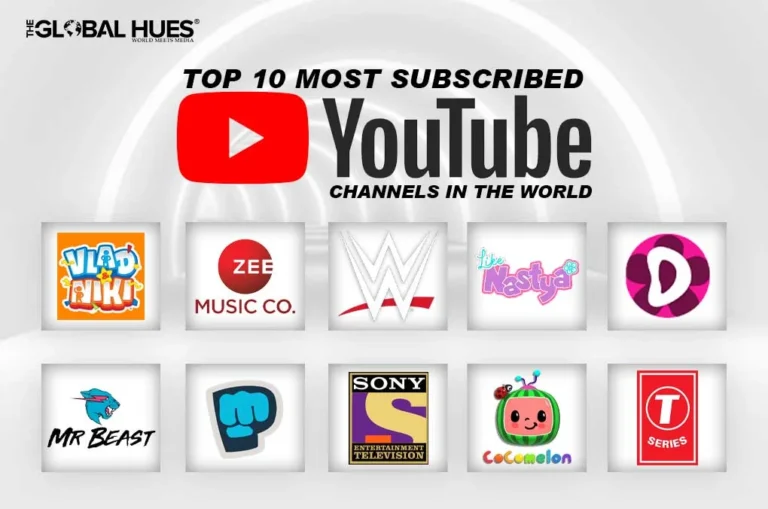 Top 10 Most Subscribed YouTube Channels In The World | Top 10 youtube channel in the world